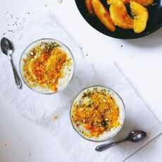 Przepis na Pudding ryżowy z karmelizowaną pomarańczą i Yerba Mate