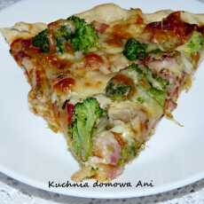 Przepis na Pizza z brokułem