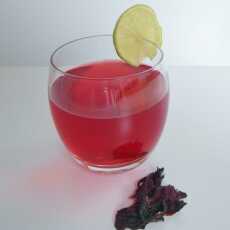 Przepis na Agua de Jamaica - mrożona herbata z hibiskusa