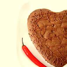 Przepis na Czekoladowe ciasto z chili i majonezem - Walentynki 2013