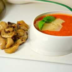 Przepis na Zupa z ciecierzycy z borowikami i kaszą jęczmienną
