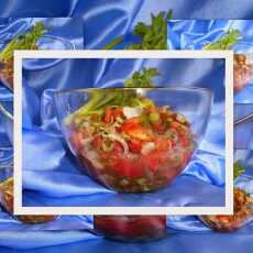Przepis na Surówka pomidorowo selerowa 