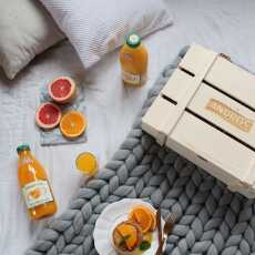 Przepis na Soczyste śniadanie- pełnoziarniste placuszki z pomarańczami