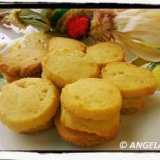 Przepis na Cytrynowe kruche ciasteczka - Lemon Shortbread Cookies - Biscotti morbidi al limone