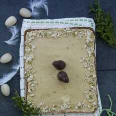 Przepis na Mazurek z chałwą pistacjową 