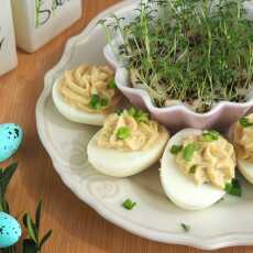 Przepis na Jajka faszerowane ( bez majonezu )