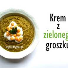 Przepis na Zupa krem z zielonego groszku