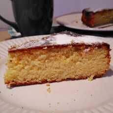Przepis na Torta Caprese Bianca - włoskie ciasto migdałowe z cytrynową nutą