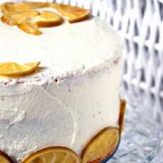 Przepis na Kwaśny tort cytrynowy z lemon curd