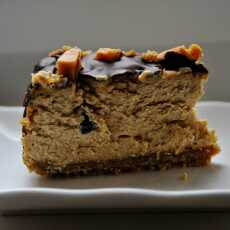 Przepis na Peanut butter cheesecake - Sernik z masłem orzechowym