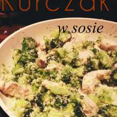 Przepis na Kurczak w sosie brokułowo-kokosowym