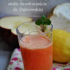 Przepis na Sok owocowo-warzywny- idealny dla osób na poście dr. Dąbrowskiej