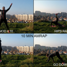 Przepis na Dzień 3 - AMRAP 10 minutowy trening całego ciała (video)