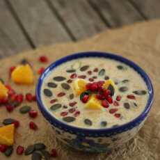 Przepis na Kokosowa Zupa Amarantus & Pomarańcza / Orange & Amaranth Porridge (vegan)