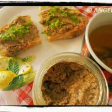 Przepis na Pasztet z kurzych wątróbek - Chicken Liver Pâté Recipe - Paté di fegatini di pollo