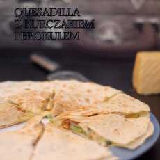Przepis na Quesadilla z kurczakiem i brokułem