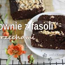 Przepis na Brownie z fasoli z orzechami
