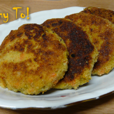 Przepis na Kotlety z brukselki i płatków owsianych /Brussels sprout and oatmeal cutlets