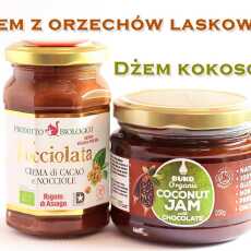 Przepis na Krem z orzechów laskowych i dżem kokosowy – Nocciolata, Buko Organic