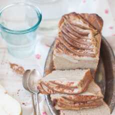 Przepis na Ciasto z owocami z białej fasoli (bez glutenu!) (White bean cake with seasonal fruits, no gluten!) 