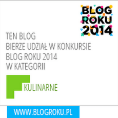 Przepis na Mężczyzna w kuchni i BlogRoku2014