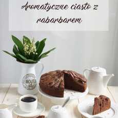 Przepis na Aromatyczne ciasto z rabarbarem i karmelem!