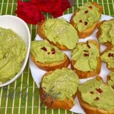 Przepis na Przepis na Hummus z Awokado | Hummus Pyszna Pasta do Pieczywa