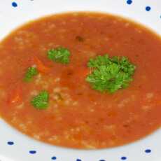 Przepis na Prosta pomidorowa z ryżem