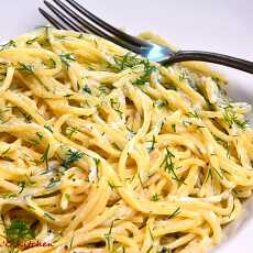 Przepis na Spaghetti z ricottą i koperkiem