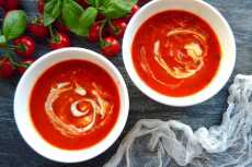 Przepis na Aromatyczna zupa krem z pomidorów