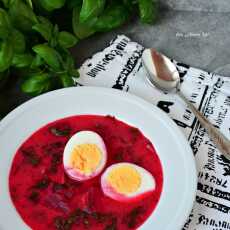 Przepis na Botwinka z jajkiem, czyli wiosenna zupa w 20 minut