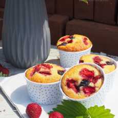Przepis na Jogurtowe muffiny z owocami