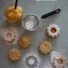 Przepis na Kruche ciasteczka z lemon curd :)