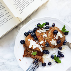 Przepis na Gryczane pancakes - bez glutenu i cukru. 