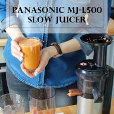 Przepis na PANASONIC MJ-L500 SLOW JUICER! I JEST SOK!