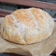 Przepis na Chleb pszenno orkiszowy z chia na podmłodzie