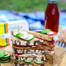 Przepis na Piknikowe kanapki z pastami z tuńczyka i suszonych pomidorów
