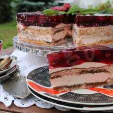 Przepis na Letni tort 'Malinka'