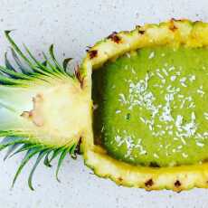 Przepis na Ananas + banan + moringa