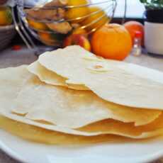 Przepis na Domowe tortille - placki pszenne