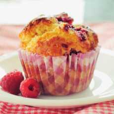Przepis na Muffiny malinowe, jako owocowe słodkości