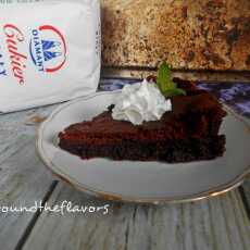 Przepis na Ciasto czekoladowe bez mąki 