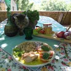 Przepis na Obiad z kotem, historyjka obrazkowa