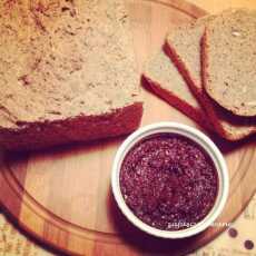 Przepis na Od kuchni..Chleb razowy z pestkami dyni i masło czekoladowo - orzechowe