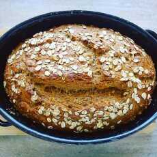 Przepis na Chleb pełnoziarnisty pszenno-żytni z rozmarynem 
