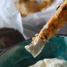 Przepis na FRYTKI PIECZONE Z PARMEZANEM I TYMIANKIEM