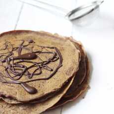 Przepis na Pancake day czyli angielski 'tłusty wtorek' i jaglano czekoladowe krążki naleśnikowe