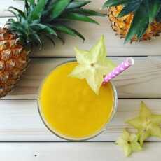 Przepis na Ananas + mango + mleko kokosowe
