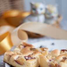 Przepis na Kukurydziane ciasto z nektarynką (bez cukru, bez glutenu)