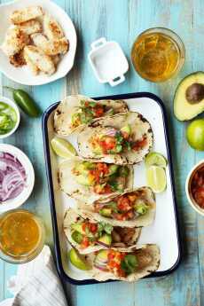 Przepis na Baked Coconut Crusted Fish Tacos